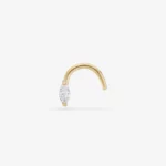 Piercing do nosu marquise