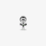 Piercing Ankh smaragd